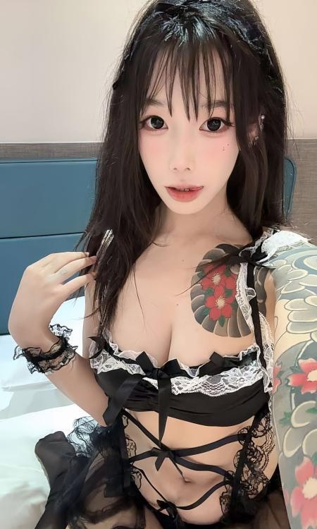 闵行美乳纹身妹安安