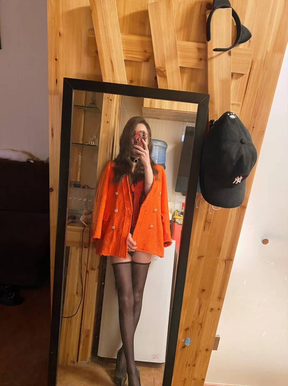 济南偶遇美女ts